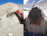 25 Tamdrin Hayagriva Red Horse Headed Buddhist Protector Deity Self Arising Image On A Rock In The Lha Chu Valley On Mount Kailash Outer Kora